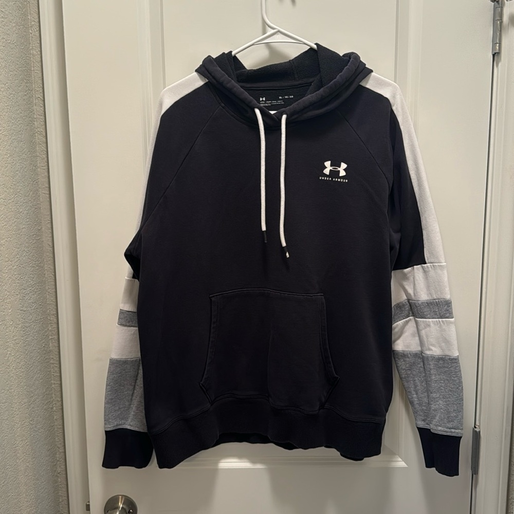 Under Armour Hoodie - Black and Gray - Size XL